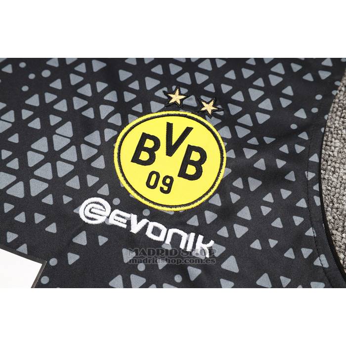 Chandal del Borussia Dortmund Sin Mangas 2024-2025 Negro